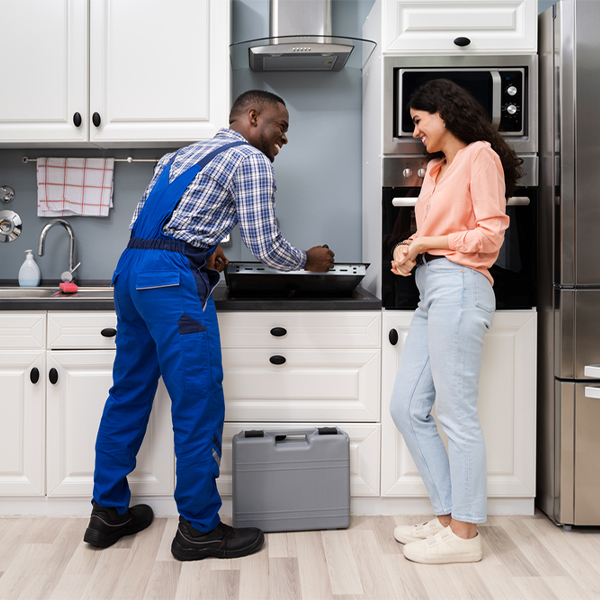 what kind of warranty do you offer on your cooktop repair services in Ceylon